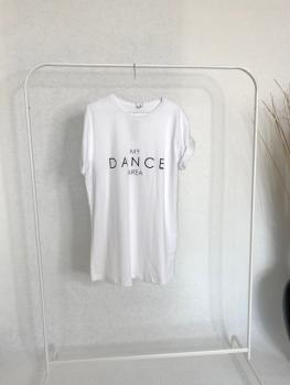 "My Dance Area" Shirt weiß